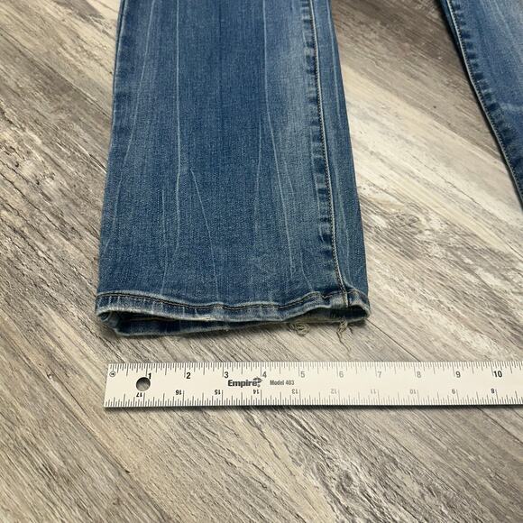 American Eagle Active Flex Blue Mens 32x33 Original Straight Stretch Denim Jeans - Picture 14 of 14